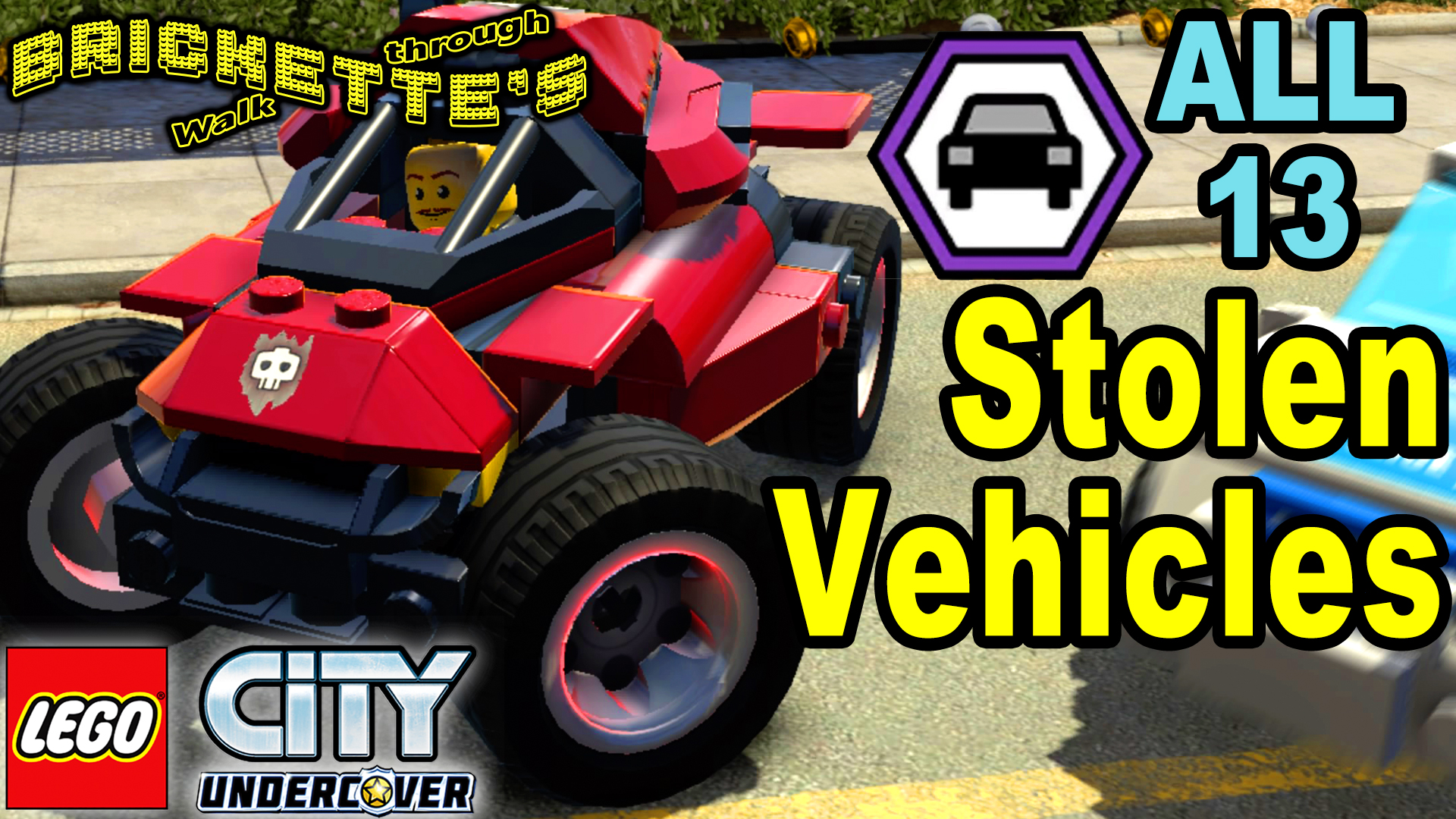 ALL 13 Vehicle Robberies Completed in LEGO City Undercover Brickette