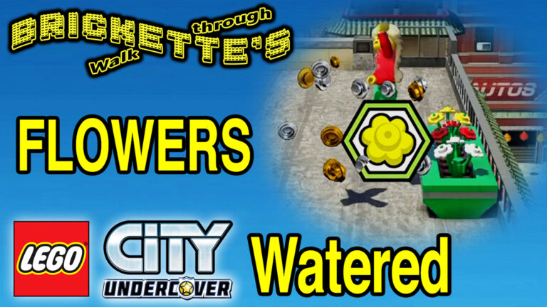 All 20 Flowers Watered In Lego City Undercover Brickette Games